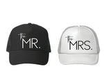 The Mr. and The Mrs. Hats - perfect for a honeymoon